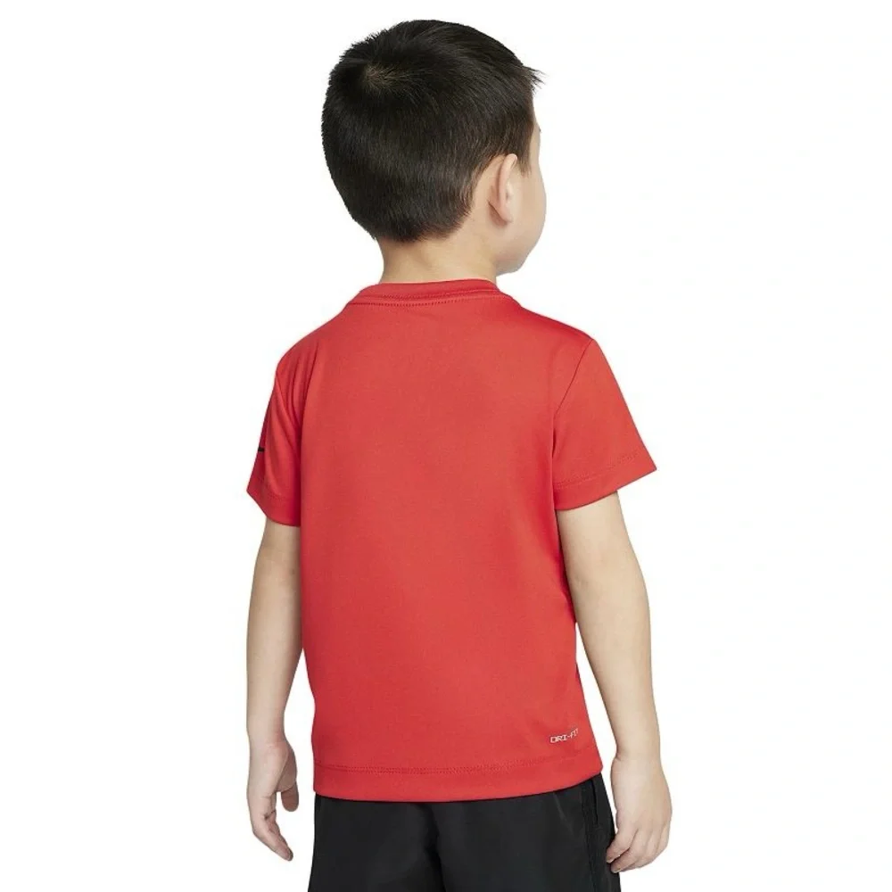 NIKE Boys 4-7 Nike Trophy Dri-FIT T-shirt and matching shorts‎ Set NWT Size 7 - Picture 2 of 4